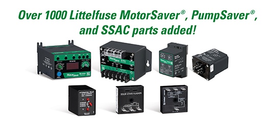 Littelfuse MotorSaver, PumpSaver, and SSAC Parts